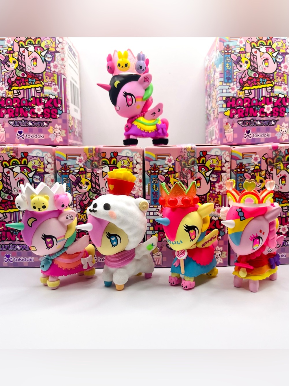 Tokidoki Harajuku Princess Unicorno Complete Set With Chaser - Picture 5 of 11